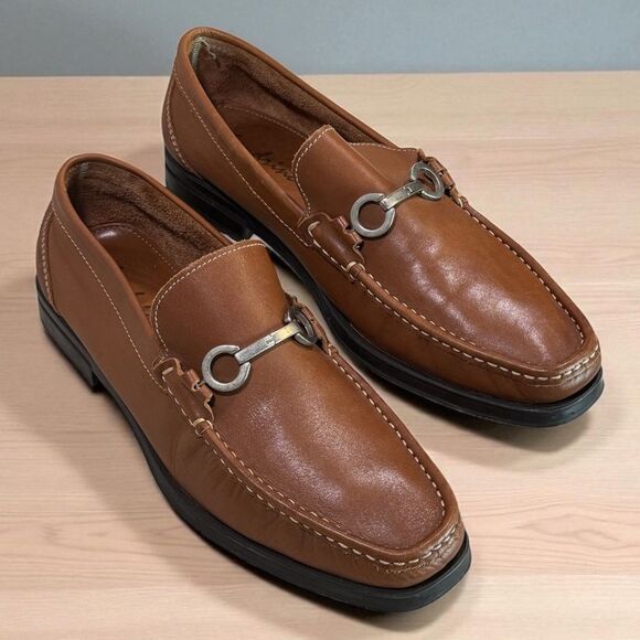 Sandrino Cordoba Bit Loafers Mens Size 11D - Picture 1 of 16